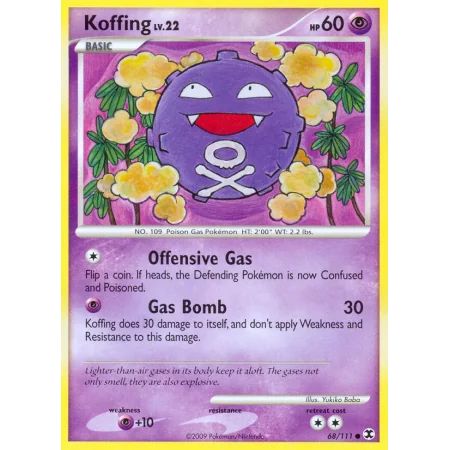 Koffing (Reverse Holo)