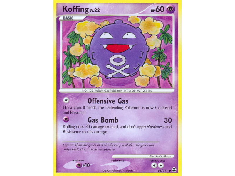 Koffing (Reverse Holo)