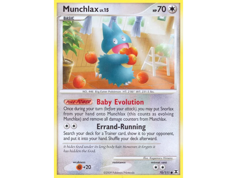 Munchlax (Reverse Holo)
