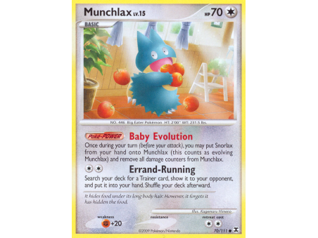 Munchlax (Reverse Holo)