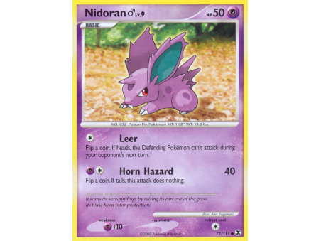 Nidoran ♂ (Reverse Holo)