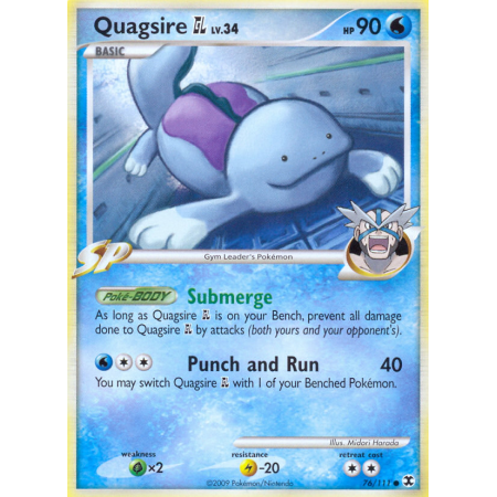 Quagsire GL (Reverse Holo)