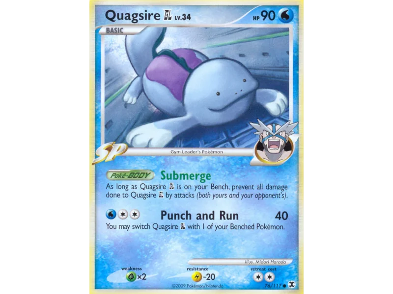 Quagsire GL (Reverse Holo)