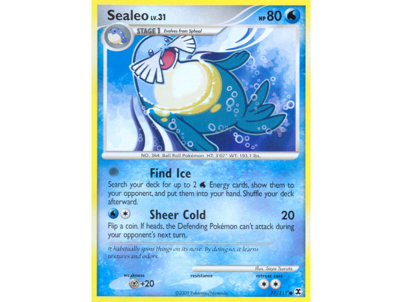 Sealeo (Reverse Holo)