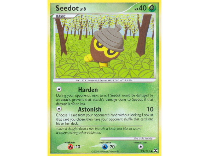 Seedot (Reverse Holo)