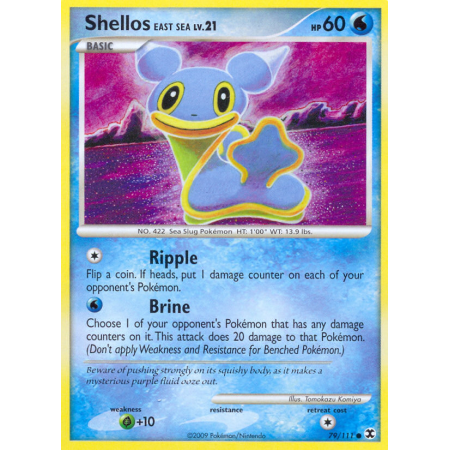 Shellos East Sea (Reverse Holo)