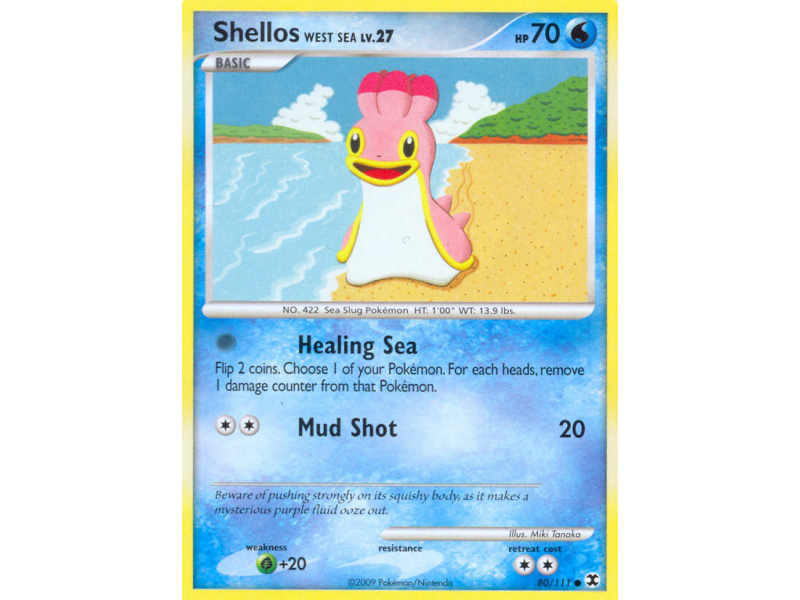 Shellos West Sea (Reverse Holo)