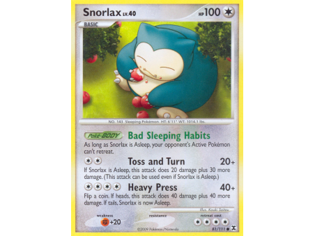 Snorlax (Reverse Holo)
