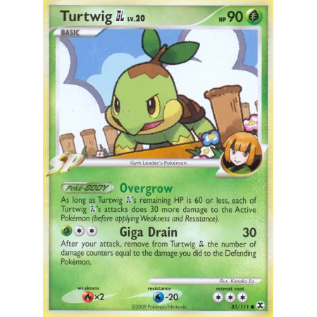 Turtwig GL (Reverse Holo)