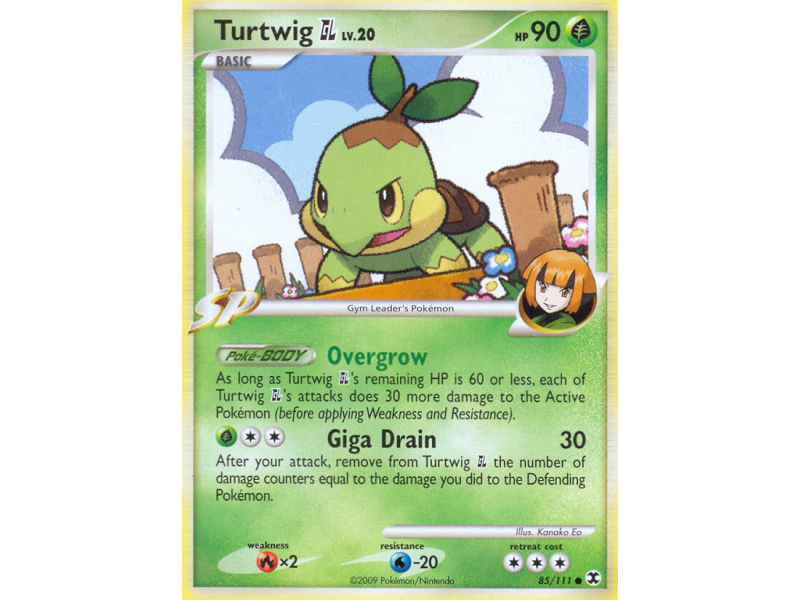 Turtwig GL (Reverse Holo)