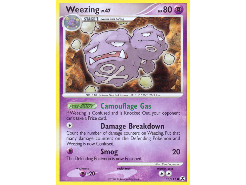 Weezing (Reverse Holo)