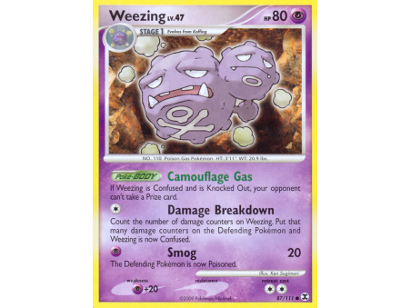 Weezing (Reverse Holo)
