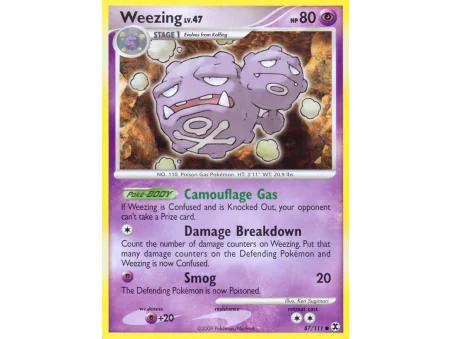 Weezing (Reverse Holo)