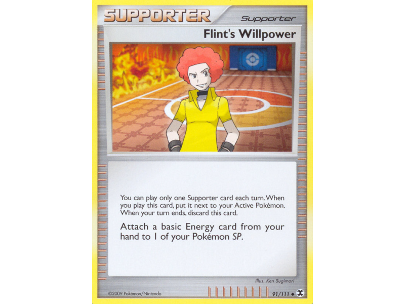 Flint's Willpower (Reverse Holo)