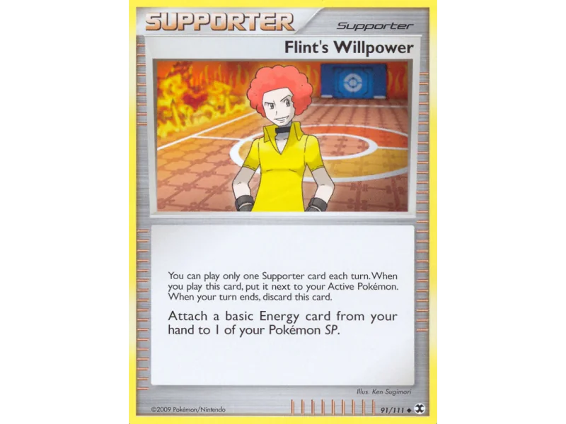 Flint's Willpower (Reverse Holo)
