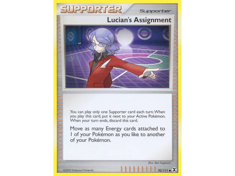 Lucian's Assignment