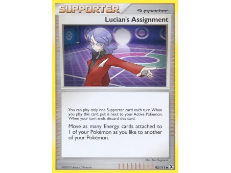 Lucian's Assignment (Reverse Holo)