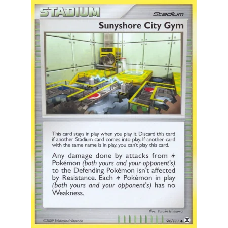 Sunyshore City Gym (Reverse Holo)