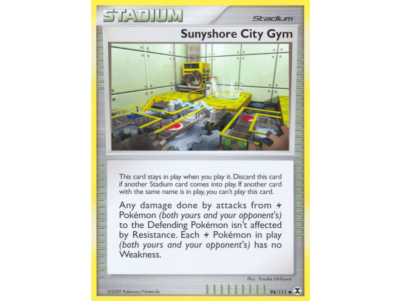 Sunyshore City Gym (Reverse Holo)