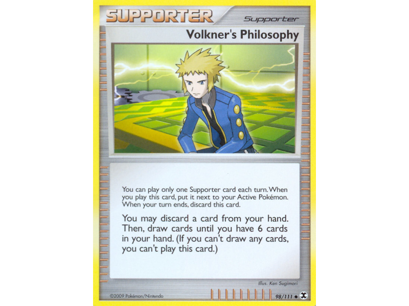Volkner's Philosophy (Reverse Holo)