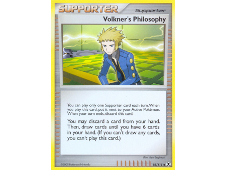 Volkner's Philosophy (Reverse Holo)