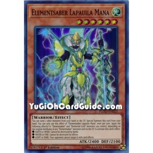 Elementsaber Lapauila Mana (Super Rare)