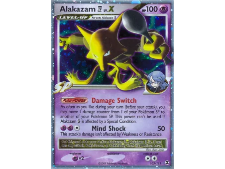 Alakazam E4 LV.X