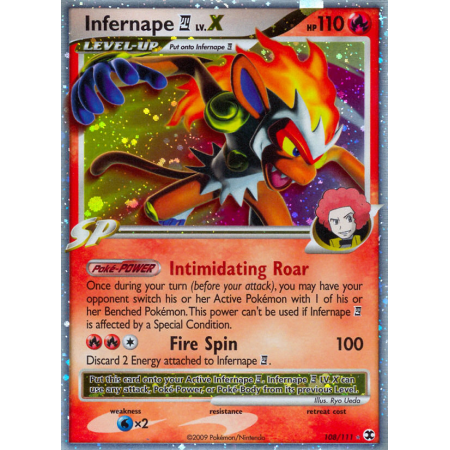 Infernape E4 LV.X