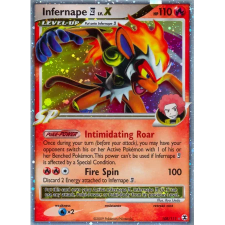 Infernape E4 LV.X