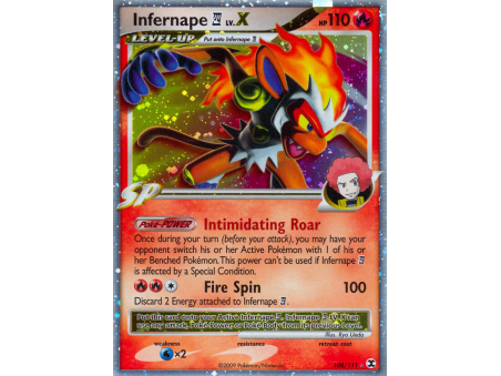 Infernape E4 LV.X