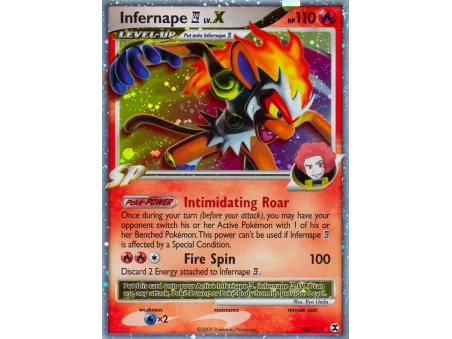 Infernape E4 LV.X