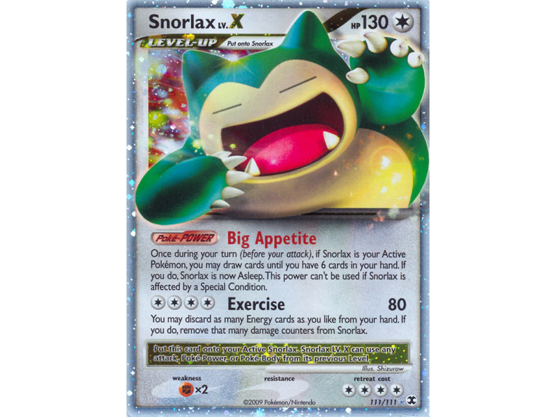 Snorlax LV.X