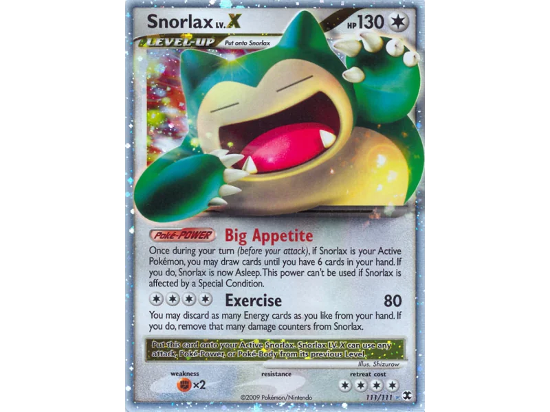 Snorlax LV.X