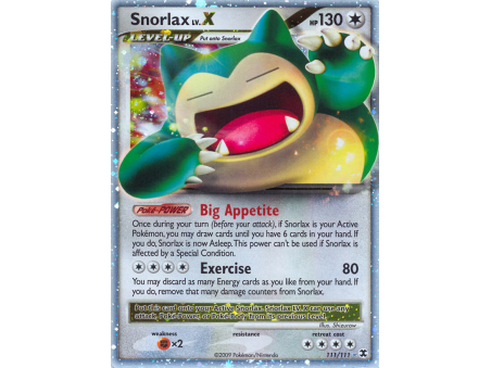 Snorlax LV.X