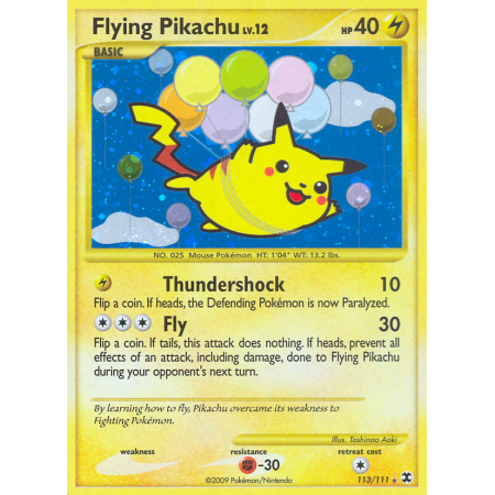 Flying Pikachu