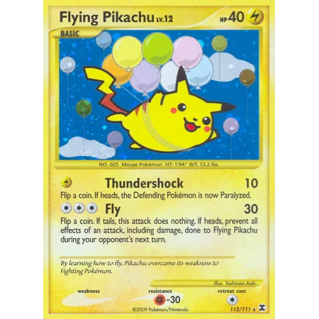 Flying Pikachu