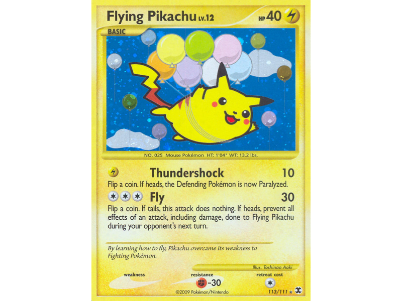 Flying Pikachu