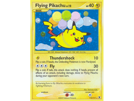 Flying Pikachu