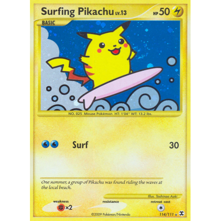 Surfing Pikachu
