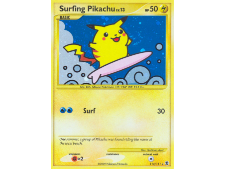 Surfing Pikachu