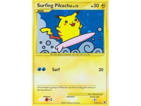 Surfing Pikachu