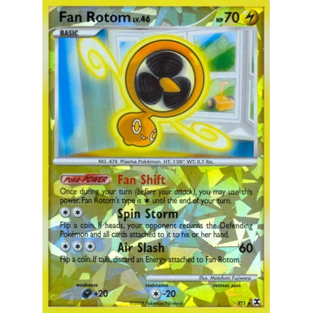 Fan Rotom (Reverse Holo)