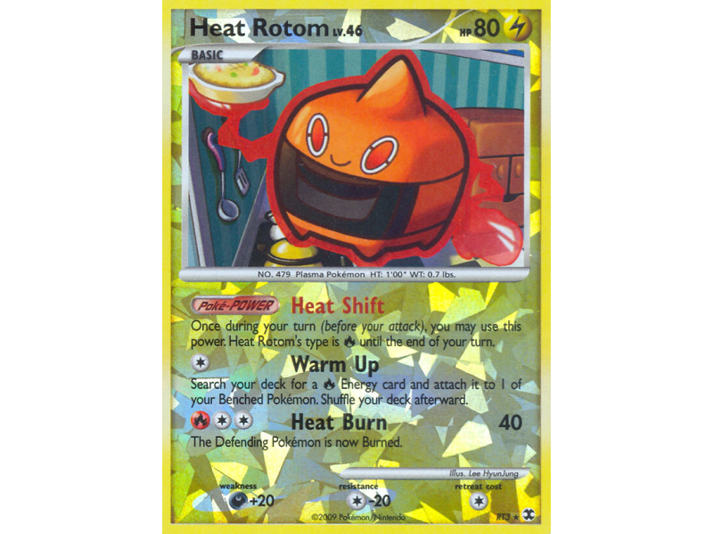 Heat Rotom (Reverse Holo)