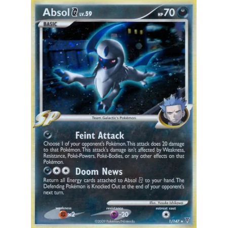 Absol G (Reverse Holo)