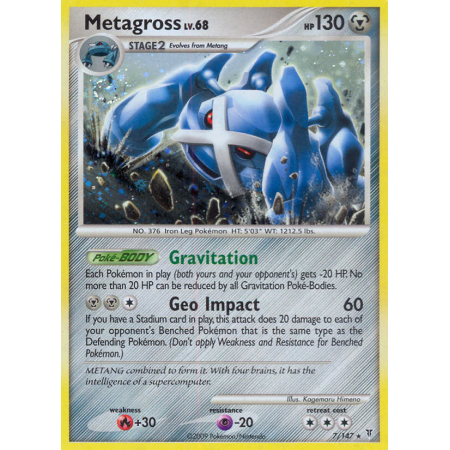 Metagross (Reverse Holo)