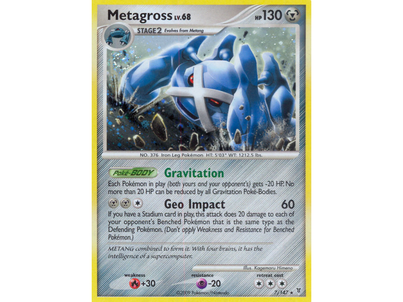 Metagross (Reverse Holo)