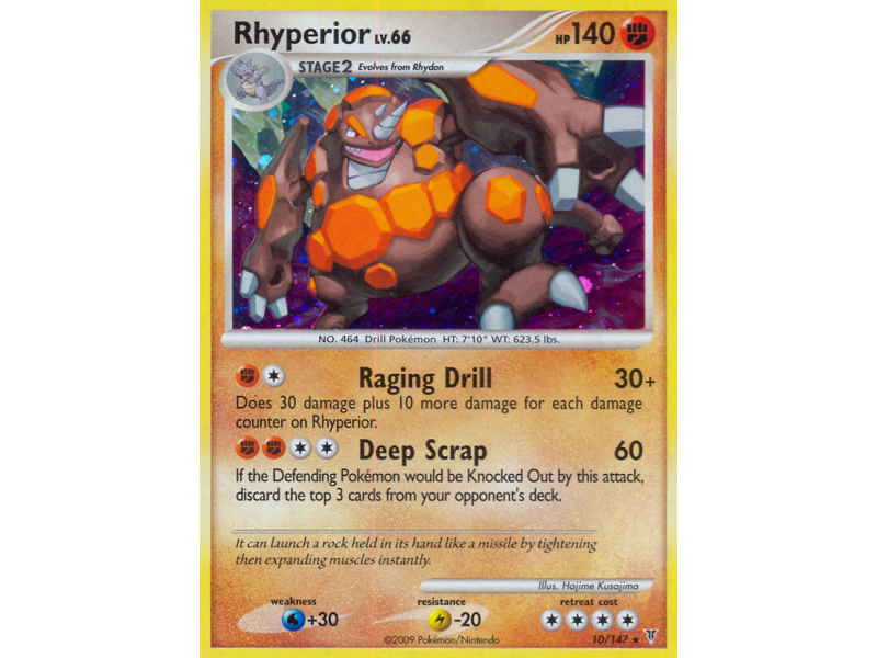 Rhyperior (Reverse Holo)