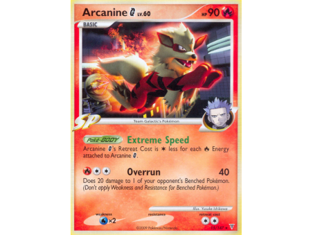Arcanine G (Reverse Holo)