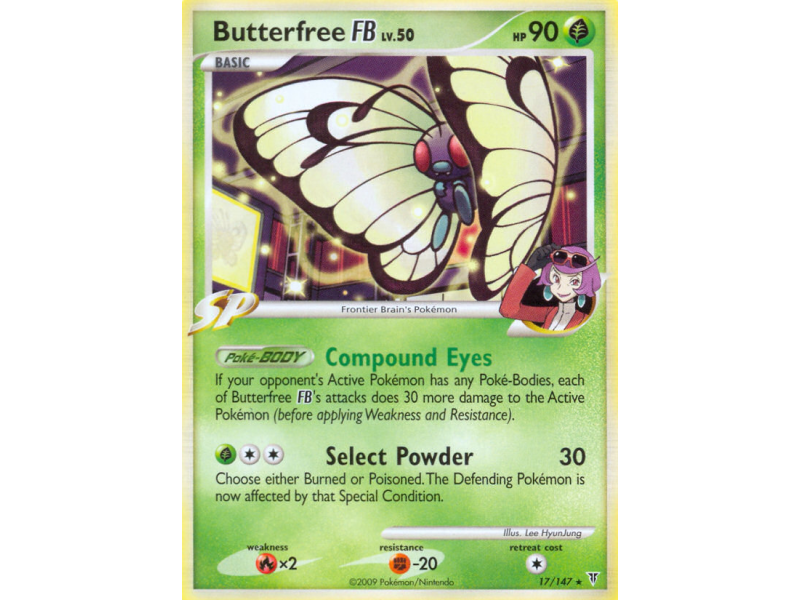 Butterfree FB (Reverse Holo)