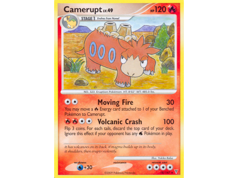 Camerupt (Reverse Holo)
